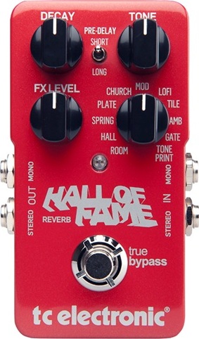 Tc Electronic Hall Of Fame Reverb - Reverb, delay & echo effect pedal - Main picture