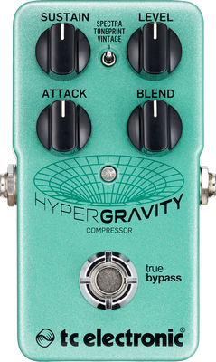 Tc Electronic Hypergravity Compressor - Compressor, sustain & noise gate effect pedal - Main picture