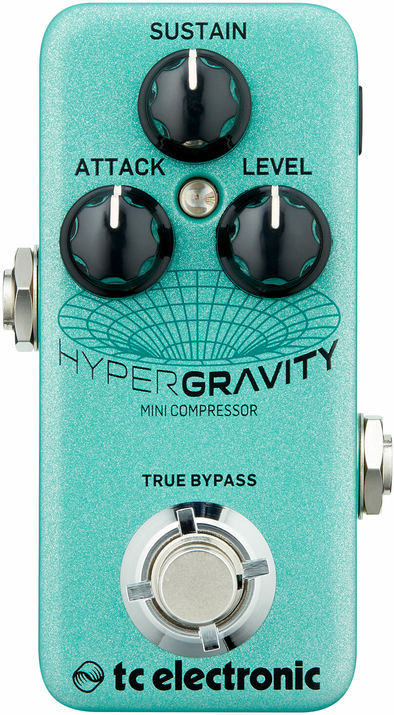 Tc Electronic Hypergravity Mini Compressor - Compressor, sustain & noise gate effect pedal - Main picture