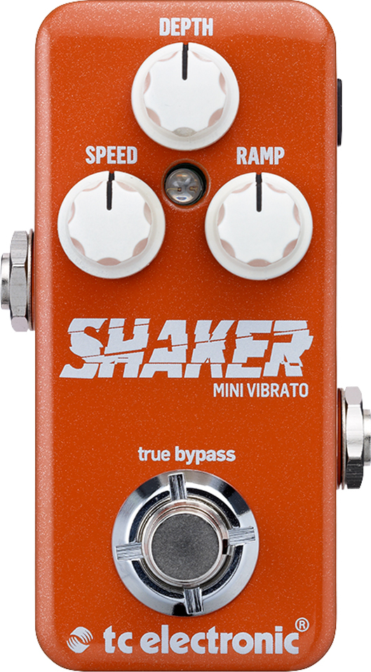 Tc Electronic Shaker Mini Vibrato - Modulation, chorus, flanger, phaser & tremolo effect pedal - Main picture
