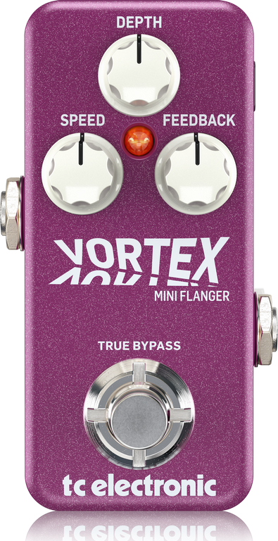 Tc Electronic Vortex Mini Flanger - Modulation, chorus, flanger, phaser & tremolo effect pedal - Main picture