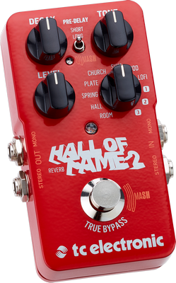 Tc Electronic Hall Of Fame 2 Reverb - Reverb, delay & echo effect pedal - Variation 1