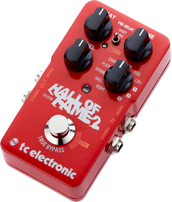 Tc Electronic Hall Of Fame 2 Reverb - Reverb, delay & echo effect pedal - Variation 2