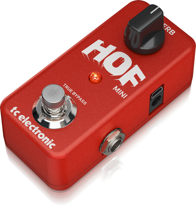 Tc Electronic Hall Of Fame Mini Reverb - Reverb, delay & echo effect pedal - Variation 2