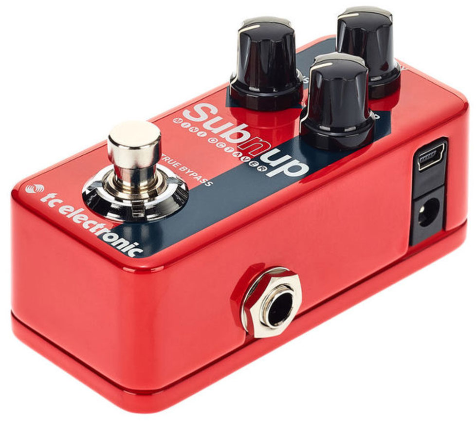 Tc electronic Sub 'N' Up Mini Octaver Harmonizer effect pedal