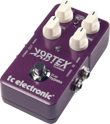 Tc Electronic Vortex Flanger - Modulation, chorus, flanger, phaser & tremolo effect pedal - Variation 1