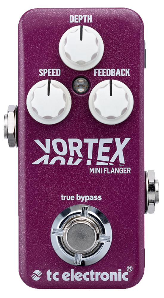 Tc Electronic Vortex Mini Flanger - Modulation, chorus, flanger, phaser & tremolo effect pedal - Variation 1