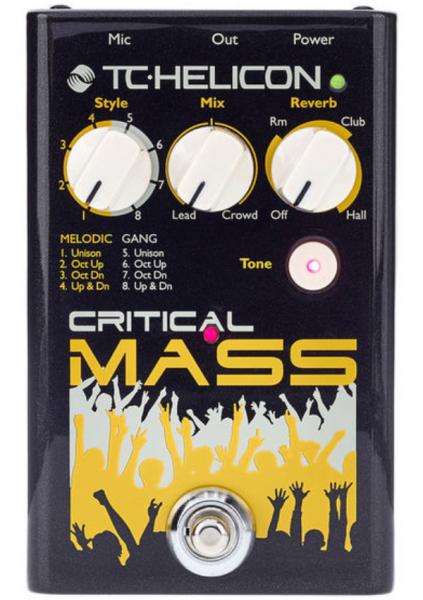 Effects processor  Tc-helicon Critical Mass