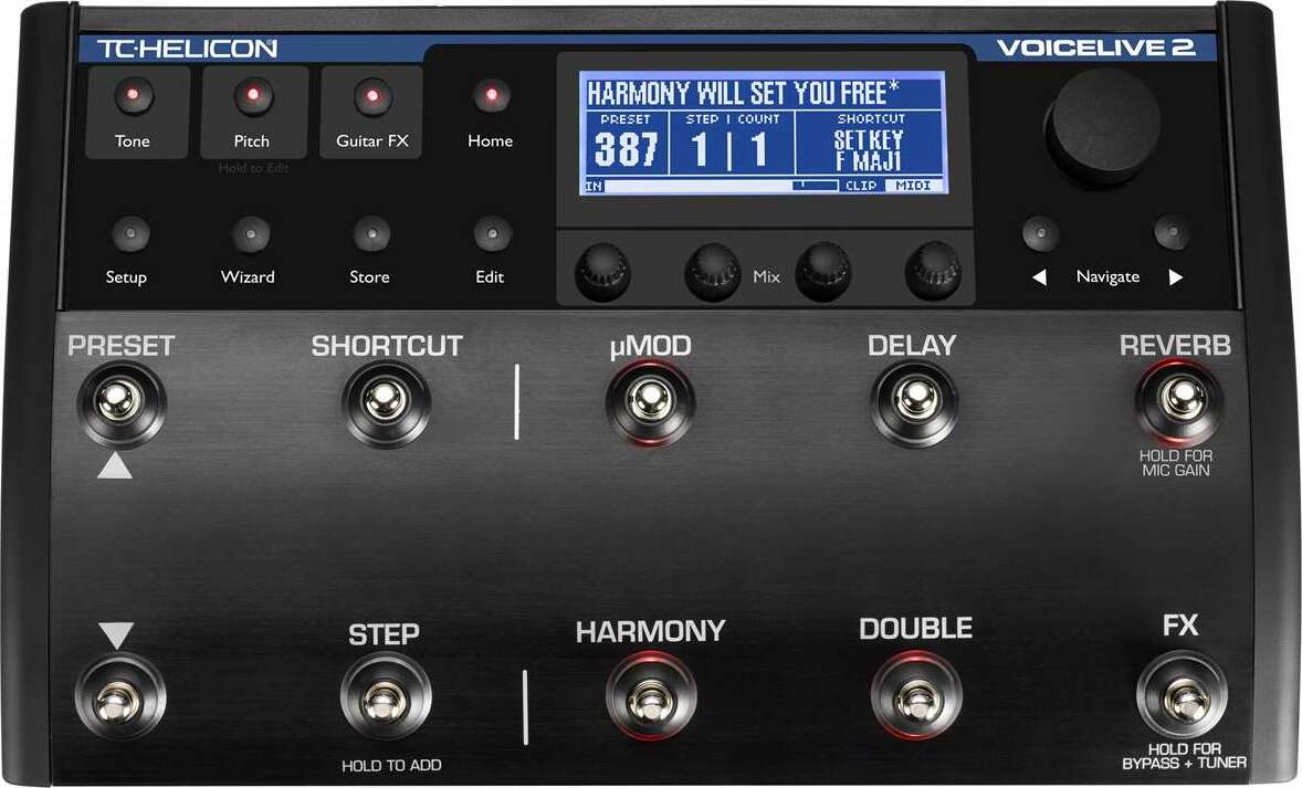 Tc-helicon Voice Live 2 Vocal Harmony And Effects - Effects processor - Main picture
