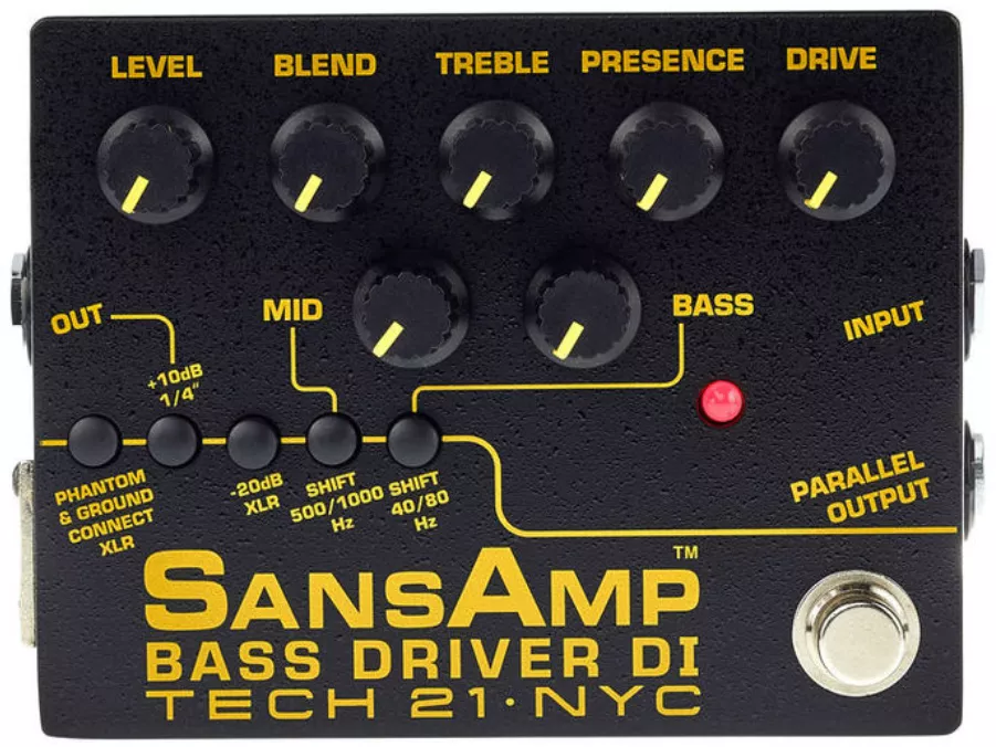 Tech 21 SansAmp Bass Driver DI V2 Bass preamp