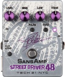 Bass preamp Tech 21 Street Driver 48 Frank Bello Signature