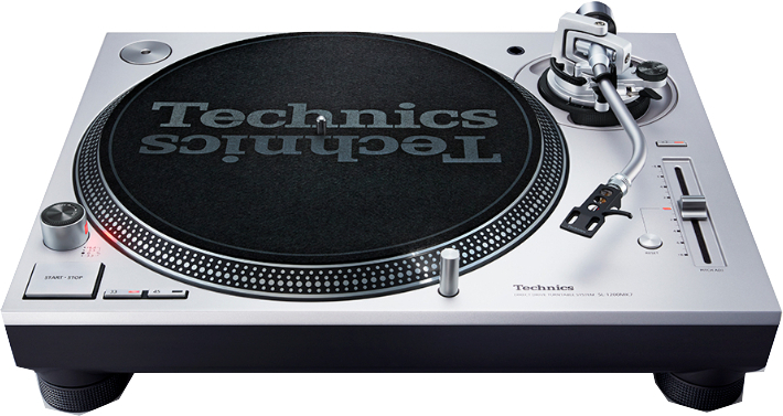 Technics Sl-1200 Mk7 Eg Silver - Turntable - Main picture