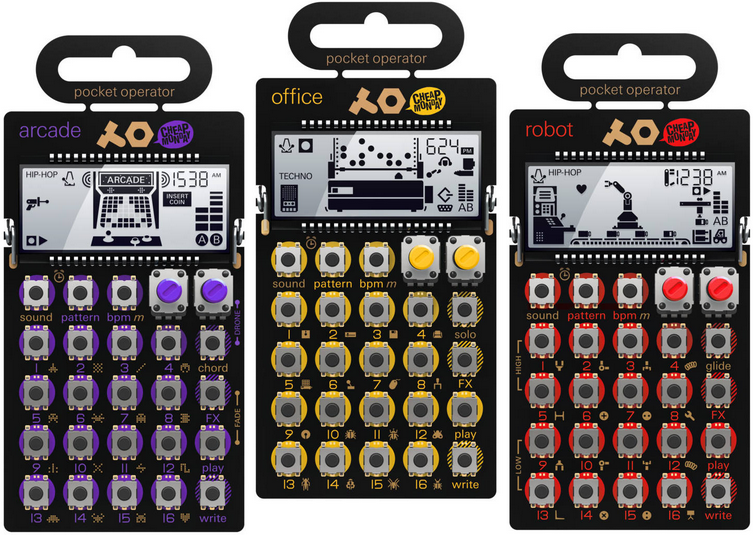 PO-20 Serie Pocket Operator Bundle Home studio set Teenage engineering