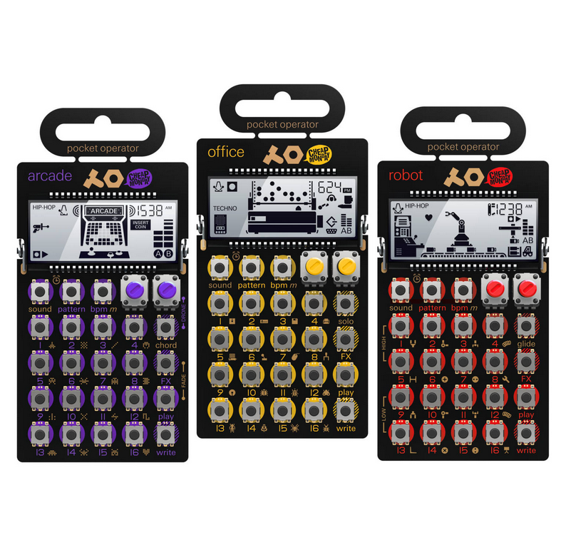 Teenage Engineering Po Serie Pocket Operator Bundle Home Studio Set Teenage Engineering Po Serie Pocket Operator Bundle Home Studio Set