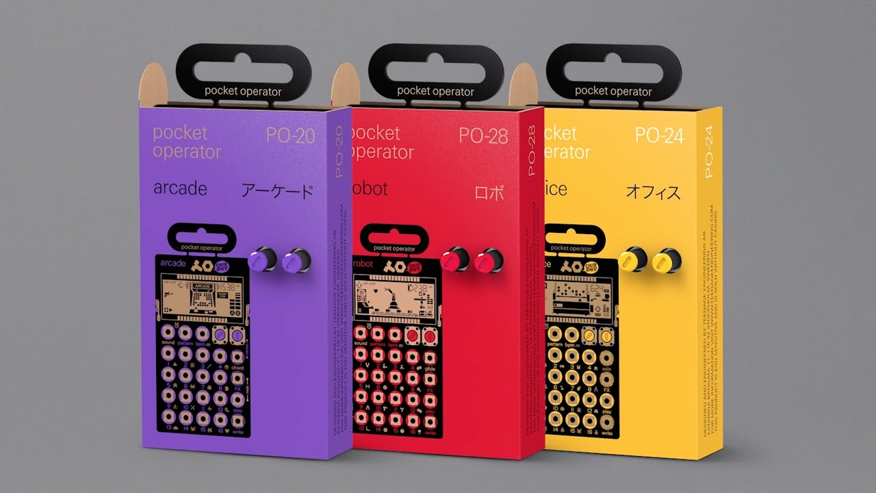 Teenage Engineering Po-20 Serie Pocket Operator Bundle - - Home Studio Set - Variation 2