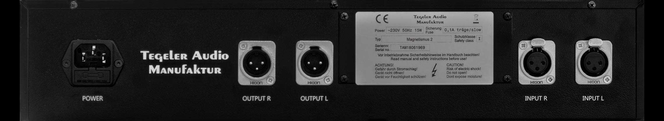 Tegeler Audio Manufaktur Magnetismus 2 - Kompressor Limiter Gate - Variation 1