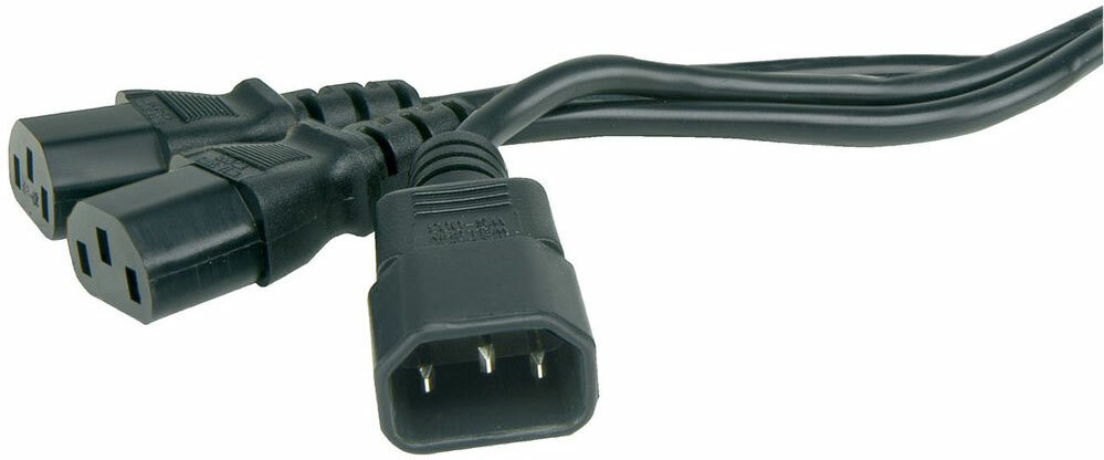 Temple Audio Design Iec To Iec Mains 2-way Splitter - More access for guitar effects - Main picture