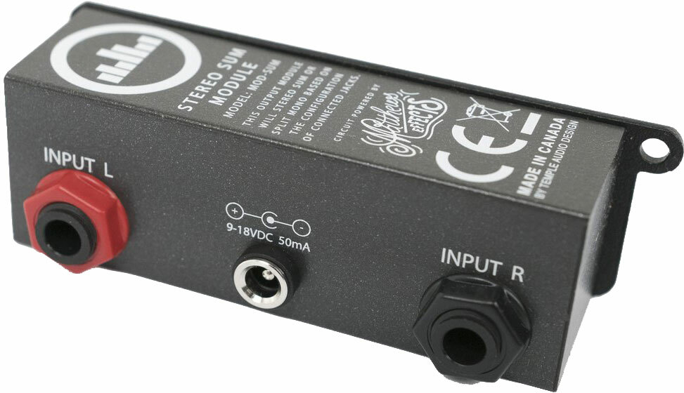 Temple Audio Design Stereo Sum Mini Module - More access for guitar effects - Main picture