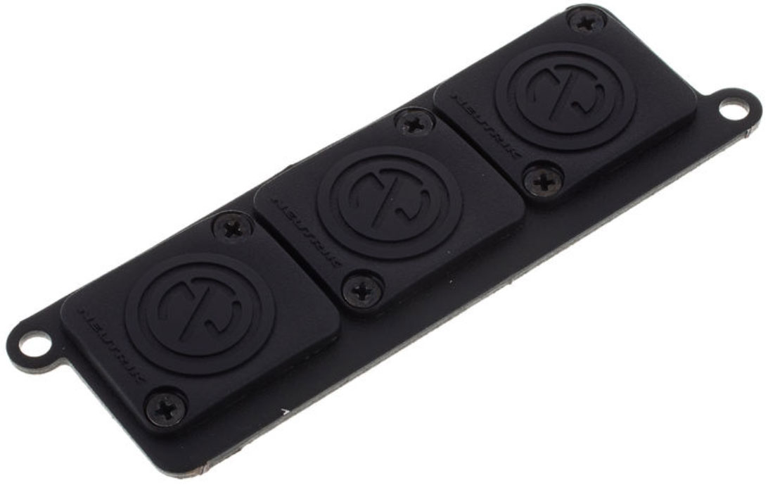 Temple Audio Design Mini Module Punched Plate - More access for guitar effects - Variation 1