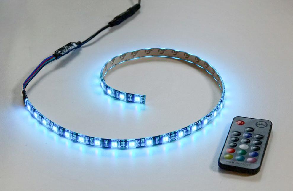 Temple Audio Design Rgb Led Light Strip With Remote For Duo 17 - More access for guitar effects - Variation 1