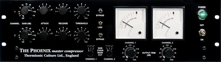 Thermionic Culture Phoenix Compresseur 2 Canaux Mastering Plus - Kompressor Limiter Gate - Main picture