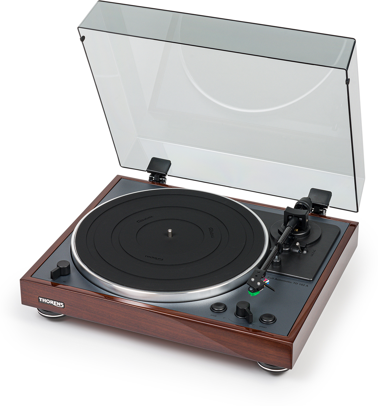 Thorens Td 102 A Noyer - Turntables Hifi - Main picture