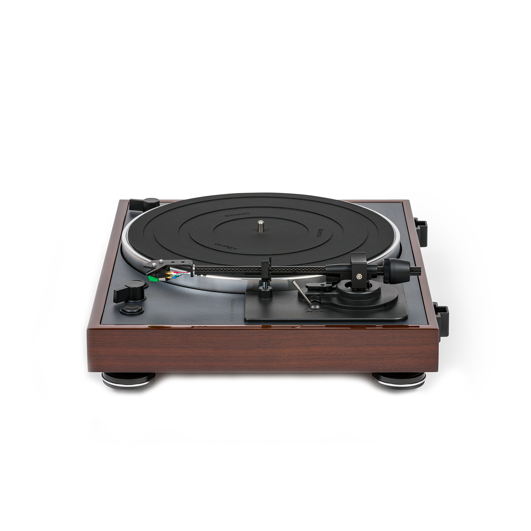 Thorens Td 102 A Noyer - Turntables Hifi - Variation 5