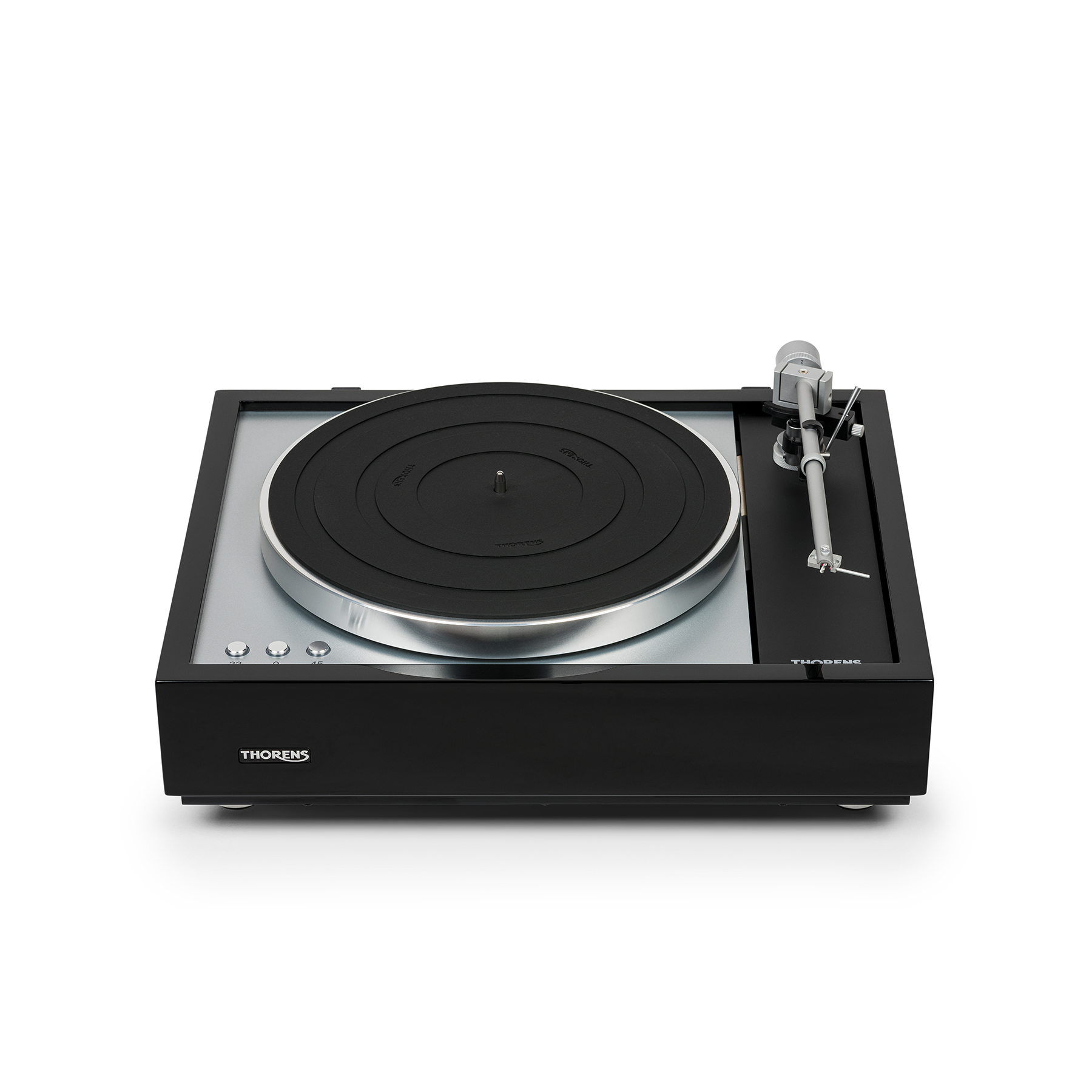 Thorens Td 1600 Noir Inclus Tas 1600 - Turntables Hifi - Variation 1