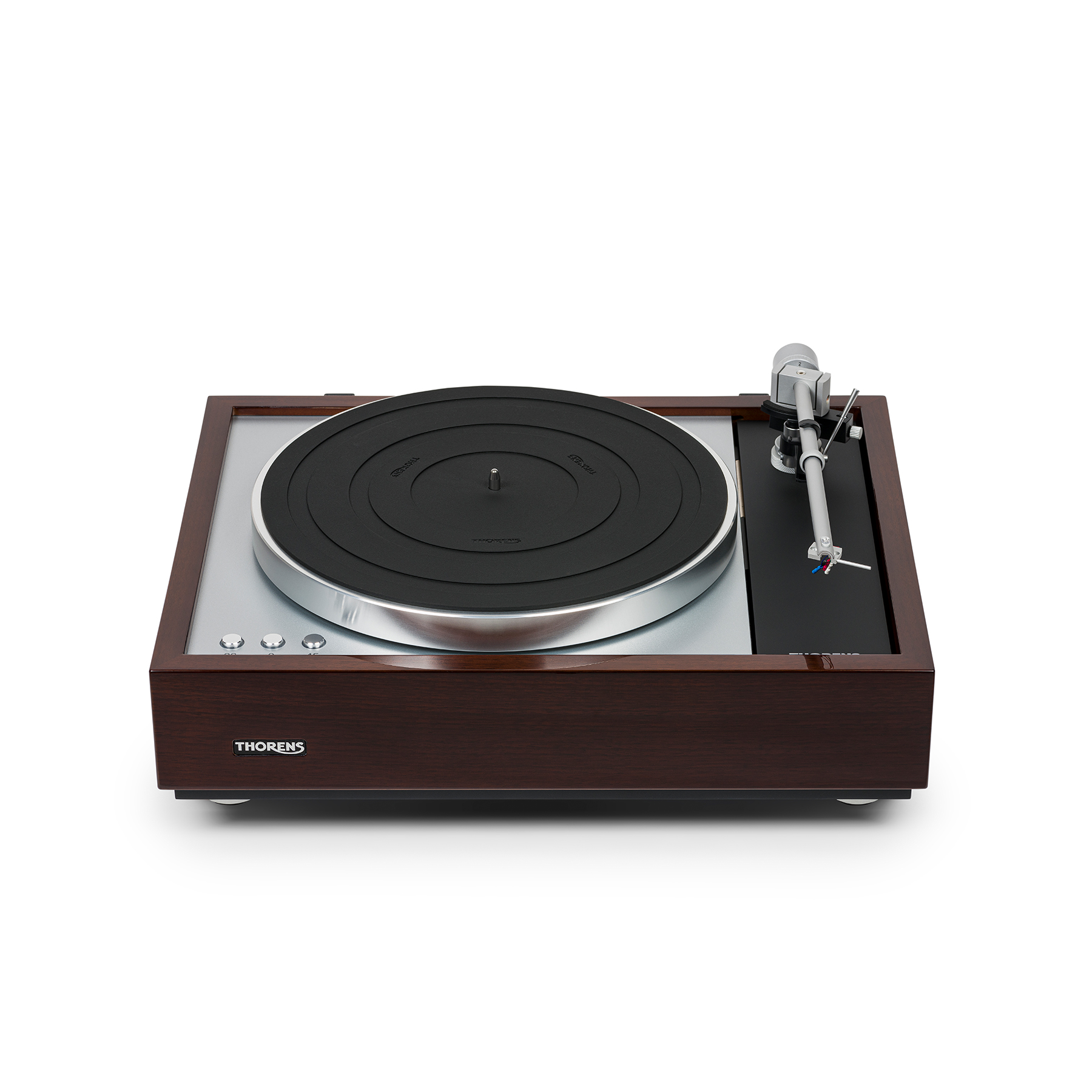 Thorens Td 1600 Noyer Inclus Tas 1600 - Turntables Hifi - Variation 2