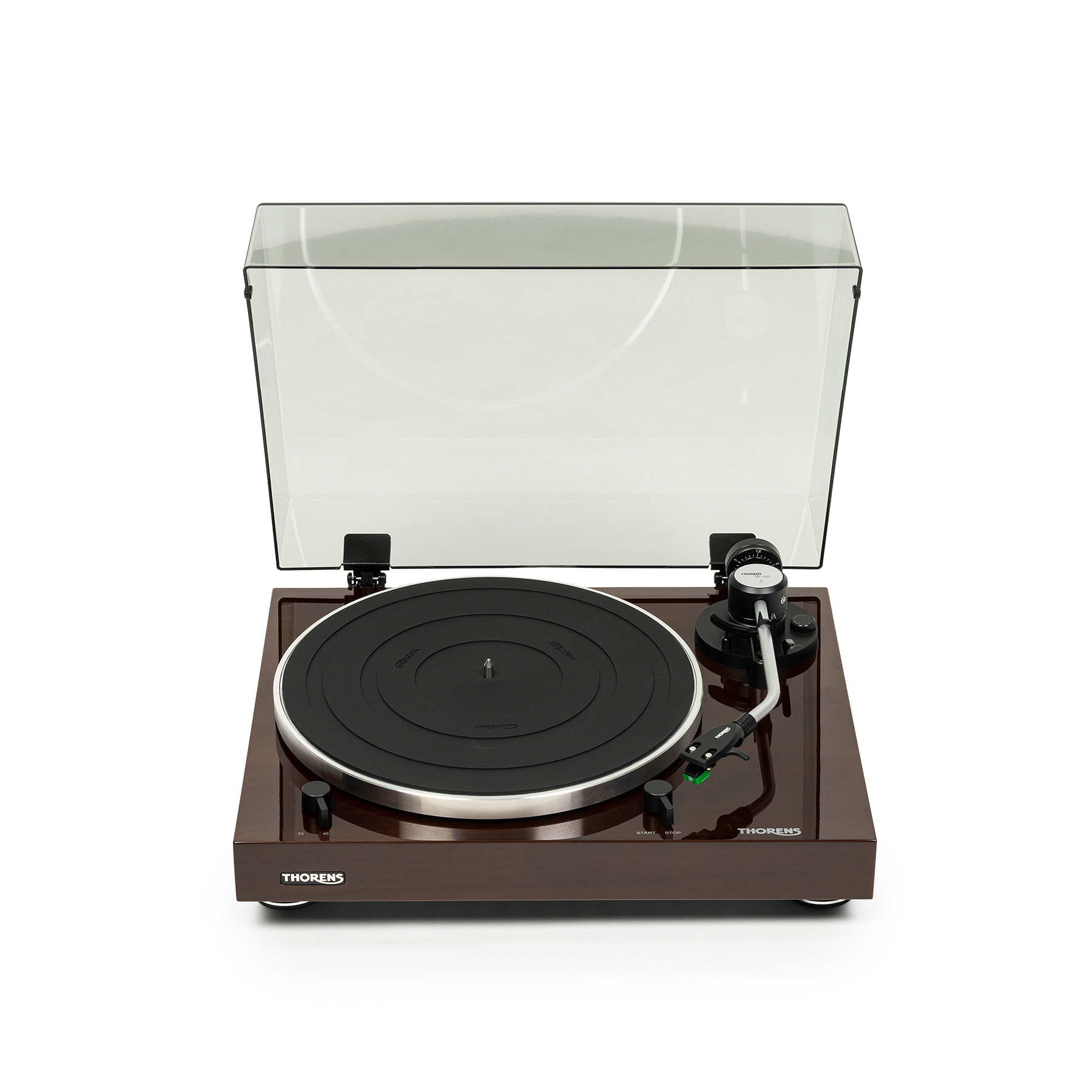 Thorens Td 204 A Noyer - Turntables Hifi - Variation 2