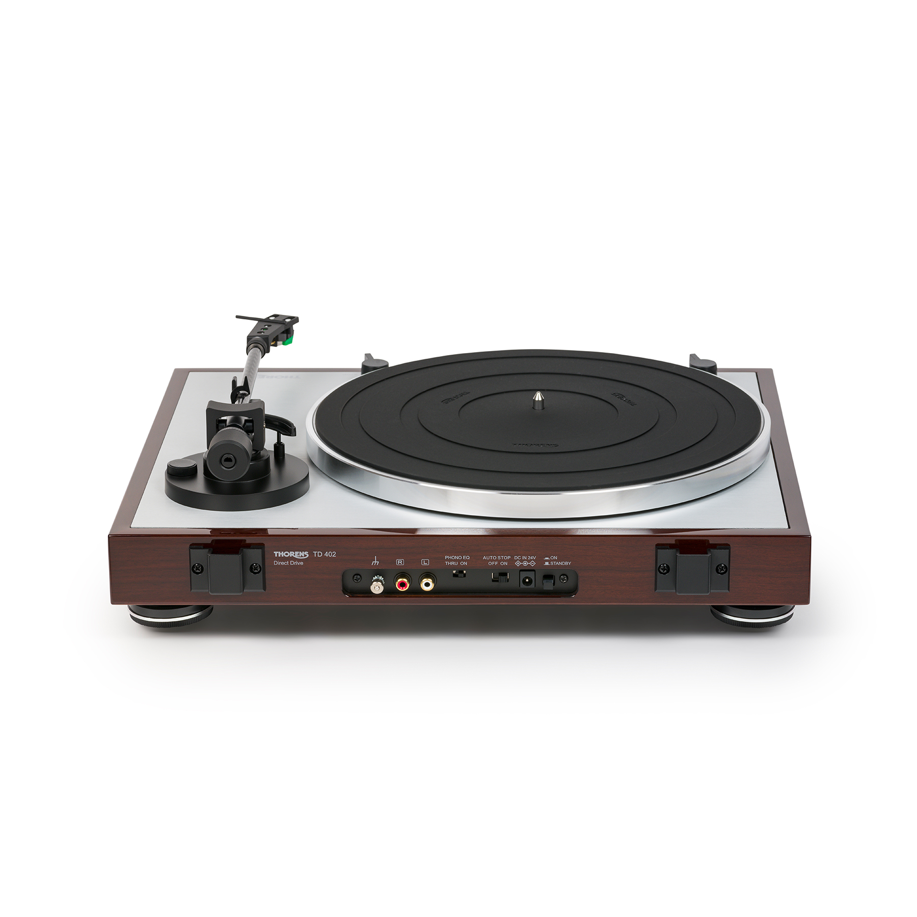 Thorens Td 402 Dd Noyer - Turntables Hifi - Variation 3