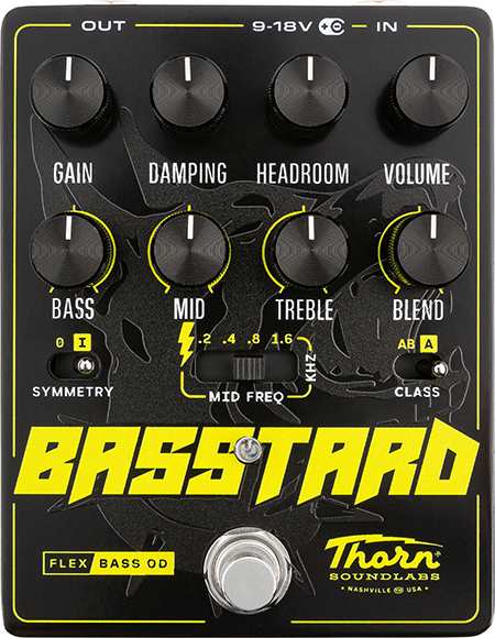 Thorn Soundlabs Basstard Flexible Bass Overdrive - Overdrive, distortion, fuzz effect pedal for bass - Main picture