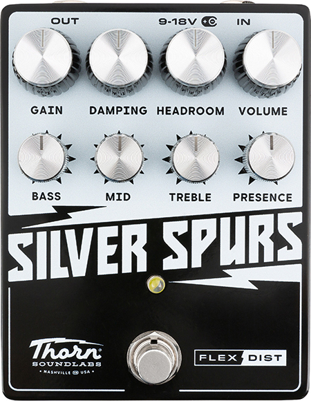 Thorn Soundlabs Silver Spurs Flexible Distortion - Overdrive, distortion & fuzz effect pedal - Main picture