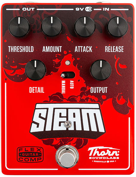 Thorn Soundlabs Steam Flexible Compressor - Compressor, sustain & noise gate effect pedal - Main picture