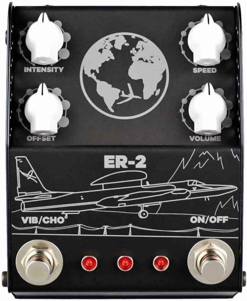 Thorpyfx Er-2 Vibe - Modulation, chorus, flanger, phaser & tremolo effect pedal - Main picture