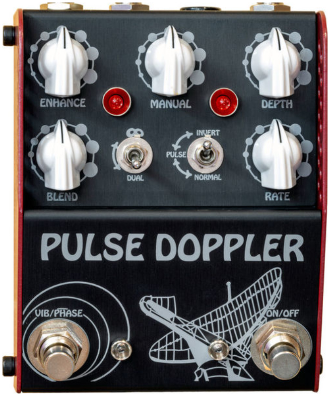 Thorpyfx Pulse Doppler Phaser Vibrato Trem Modulation, chorus, flanger, phaser & tremolo effect