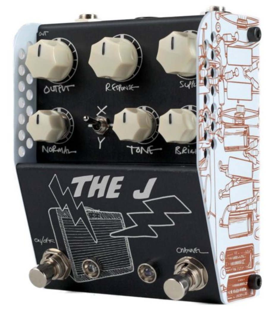 Thorpyfx The J Lazy J20 Amp Simulator - Overdrive, distortion & fuzz effect pedal - Variation 1