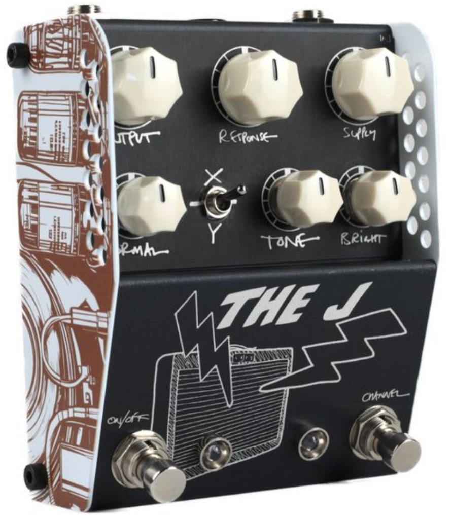 Thorpyfx The J Lazy J20 Amp Simulator - Overdrive, distortion & fuzz effect pedal - Variation 2