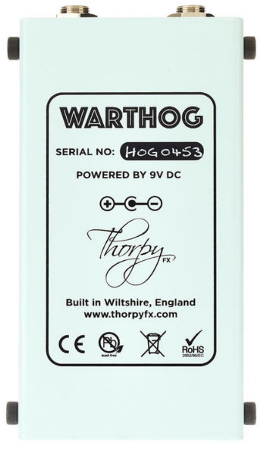Thorpyfx Warthog Distortion - Overdrive, distortion & fuzz effect pedal - Variation 4