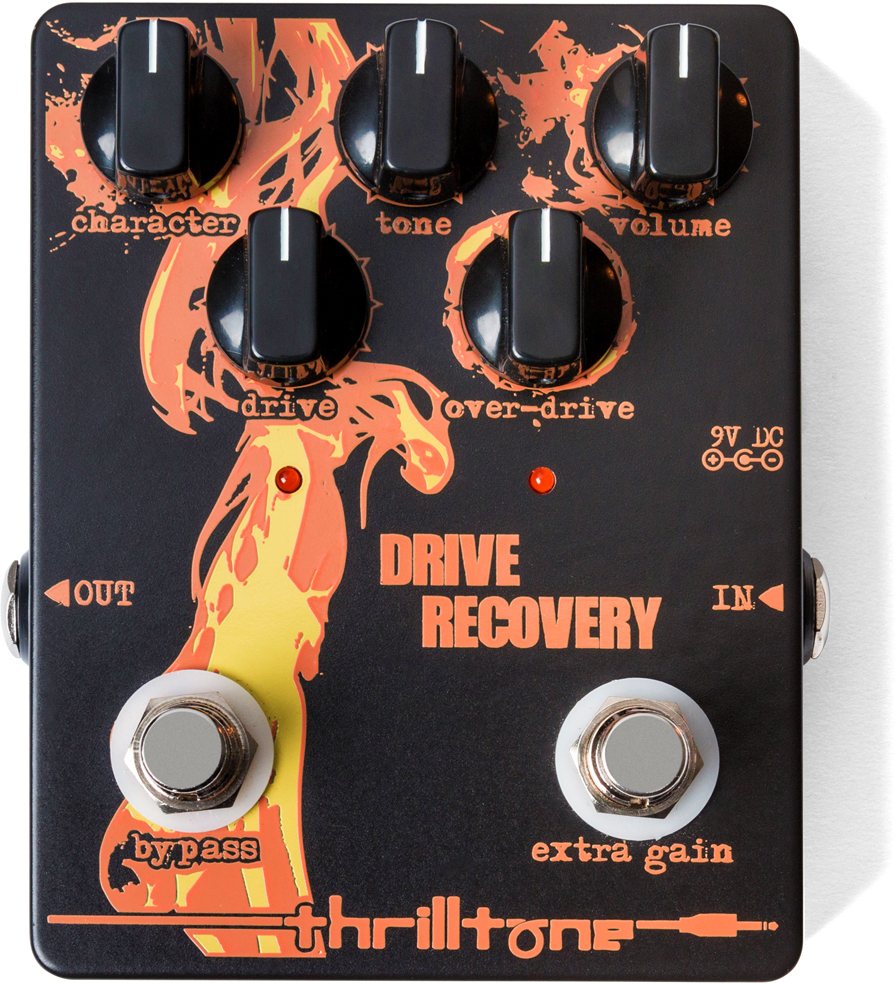 Thrilltone Drive Recovery - Overdrive, distortion & fuzz effect pedal - Main picture
