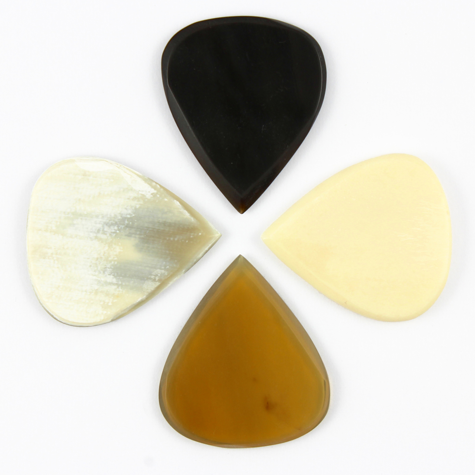 Timber Tones Sachet 4 Mediators En Os - Jazz - Guitar pick - Main picture