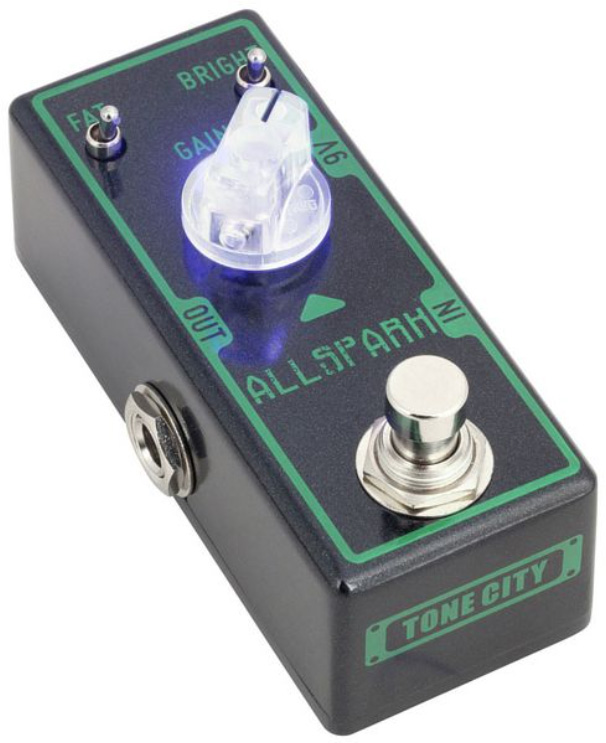 Tone City Audio All Spark Booster T-m Mini - Volume, boost & expression effect pedal - Variation 2