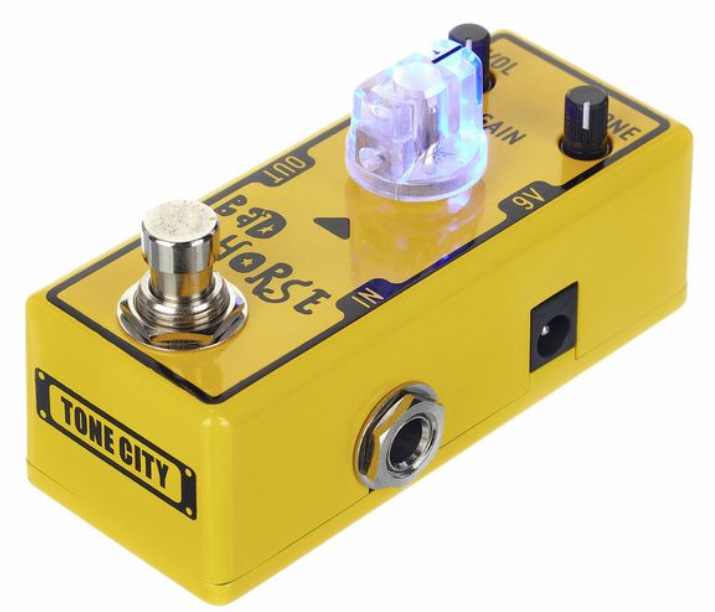Tone City Audio Bad Horse Overdrive T-m Mini - Overdrive, distortion & fuzz effect pedal - Variation 1