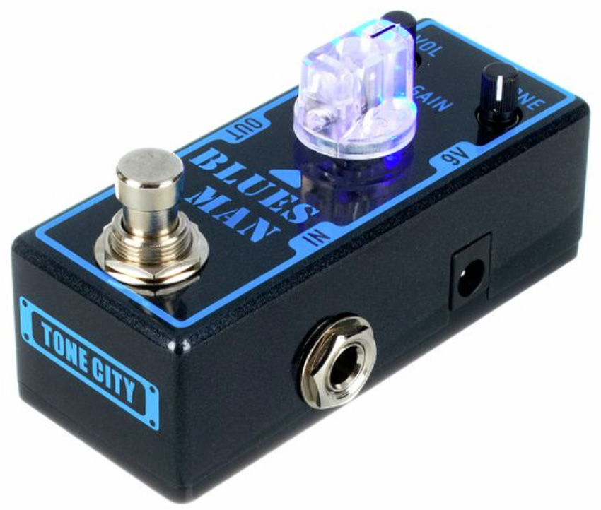 Tone City Audio Bluesman Overdrive T-m Mini - Overdrive, distortion & fuzz effect pedal - Variation 1
