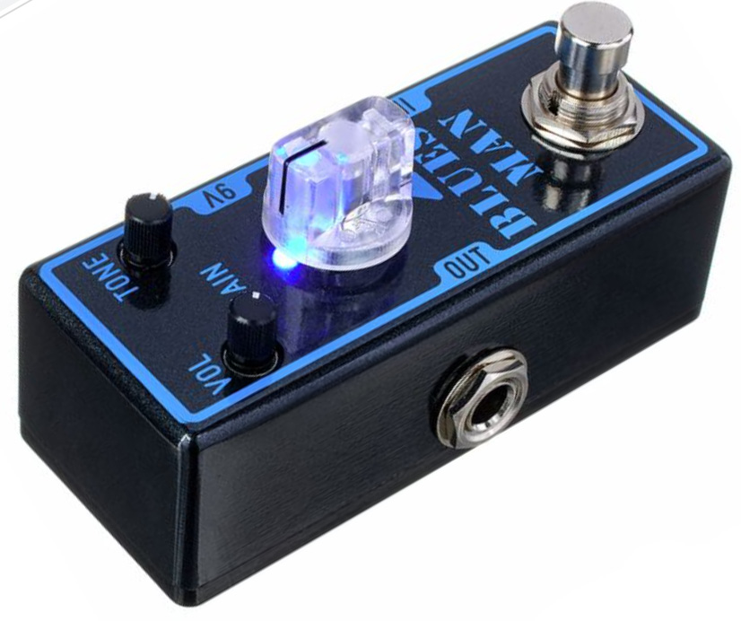 Tone City Audio Bluesman Overdrive T-m Mini - Overdrive, distortion & fuzz effect pedal - Variation 2