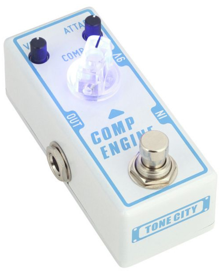 Tone City Audio Comp Engine Compressor T-m Mini - Compressor, sustain & noise gate effect pedal - Variation 1