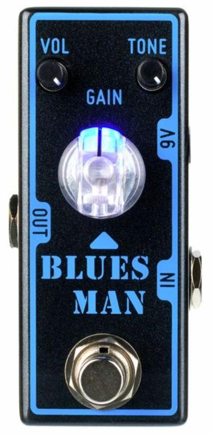 Overdrive, distortion & fuzz effect pedal Tone city audio T-M Mini Bluesman Overdrive