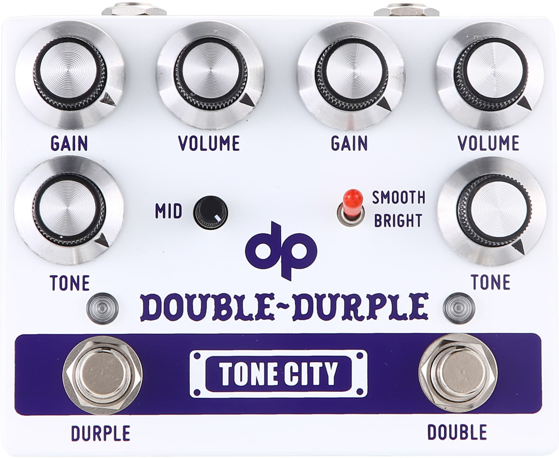 Tone City Audio Double Durple Overdrive Boost - Overdrive, distortion & fuzz effect pedal - Main picture
