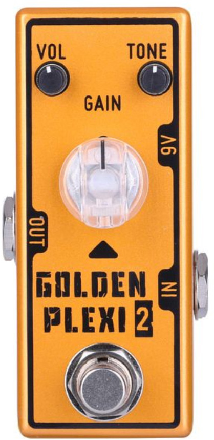 Tone City Audio Gold Plexi Distortion 2 T-m Mini - Overdrive, distortion & fuzz effect pedal - Main picture