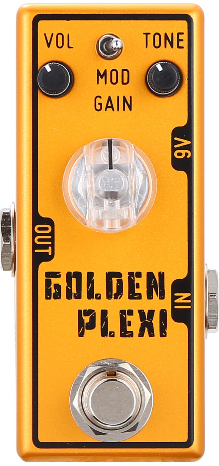 Tone City Audio Golden Plexi Distortion V3 Mini - Overdrive, distortion & fuzz effect pedal - Main picture